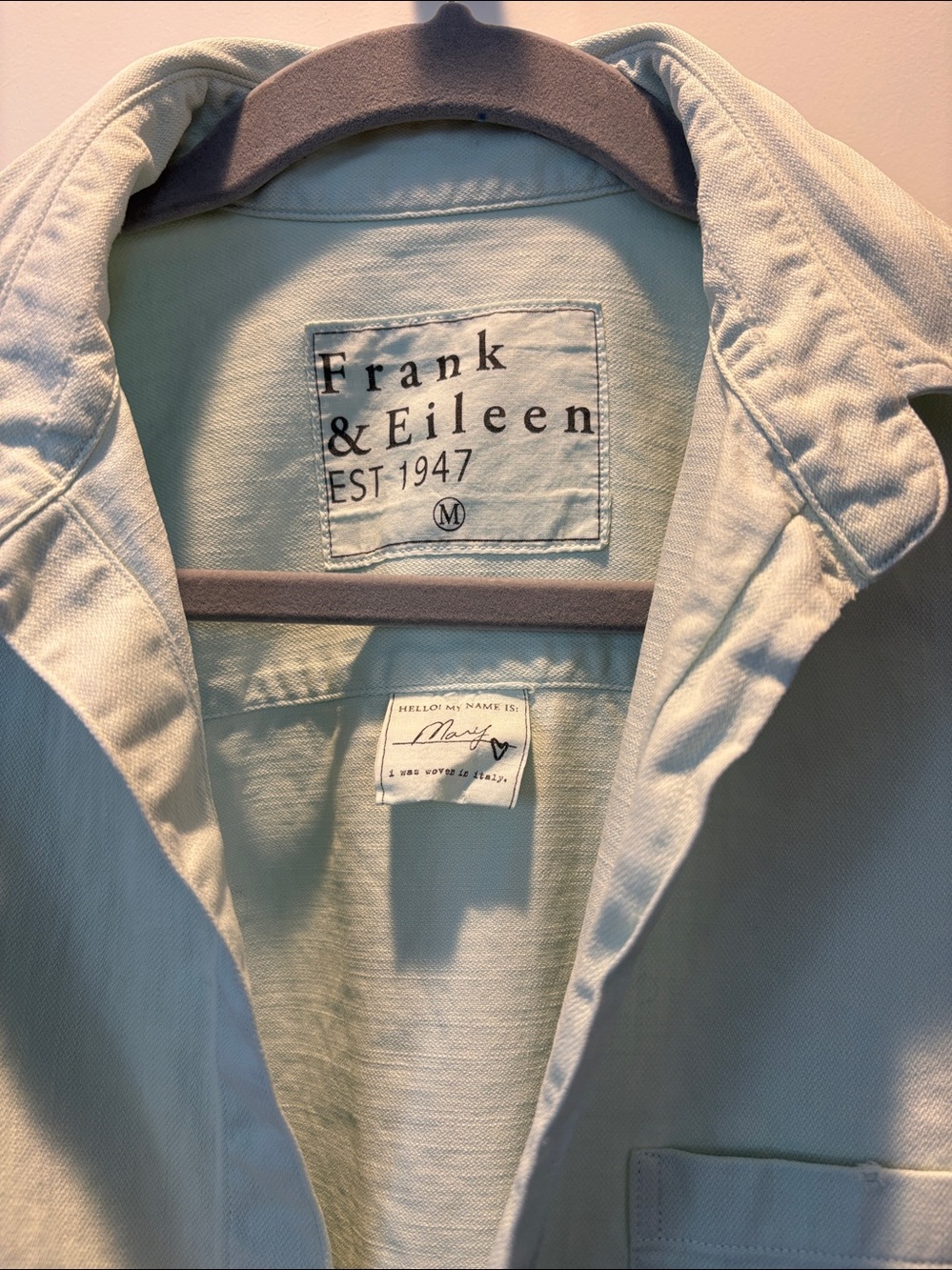 Frank and Eileen Mary classic shirt dress size medium - Picture 2 of 4